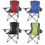HH7054B Two-Tone Folding Chair With Carrying Bag